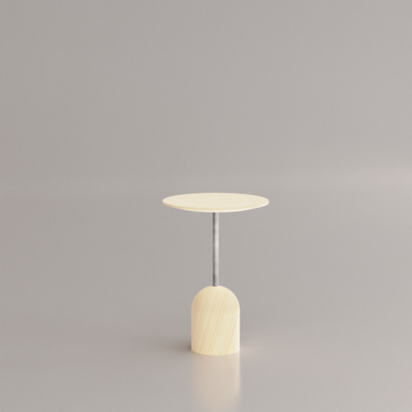 Pedestal end table Image